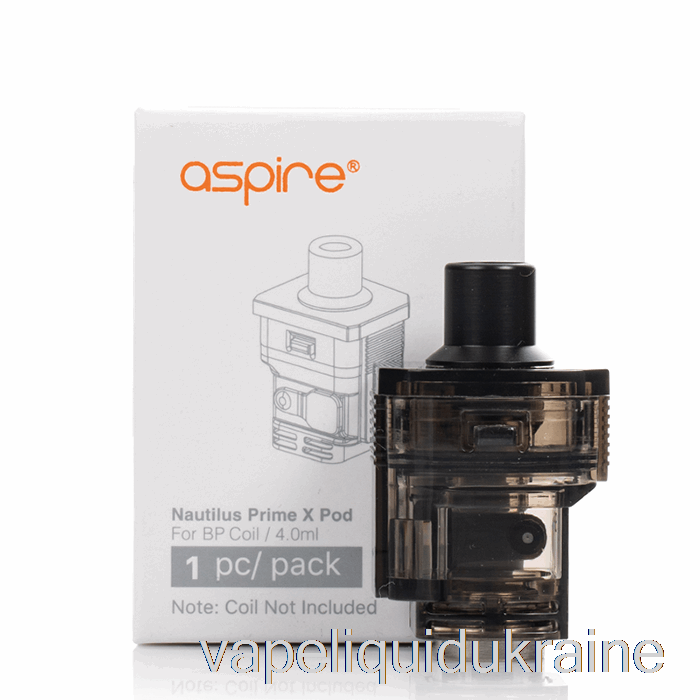 Vape Ukraine Aspire Nautilus PRIME X Replacement Pods 4mL B-Pod (BP Mesh)